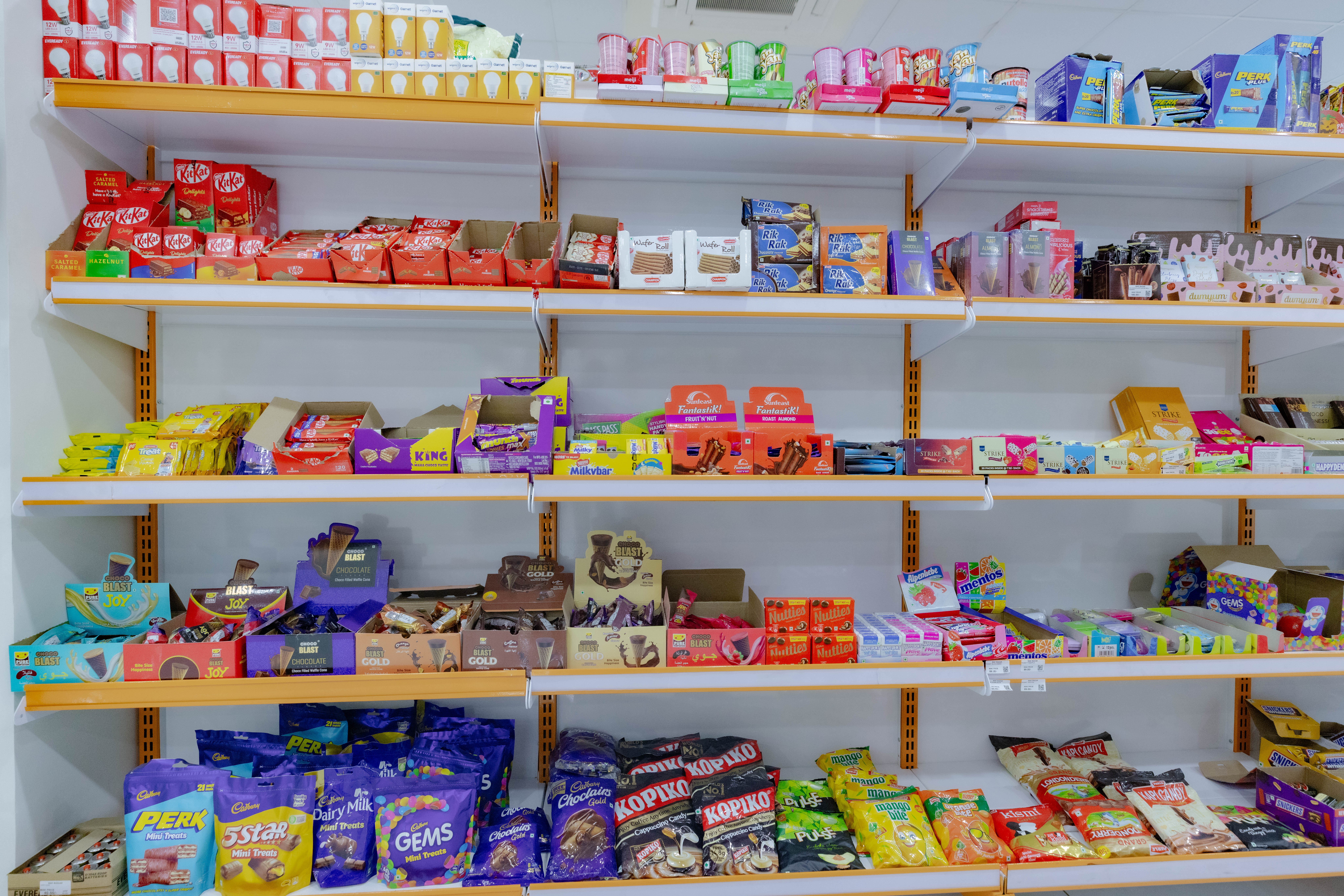 Product Shelves